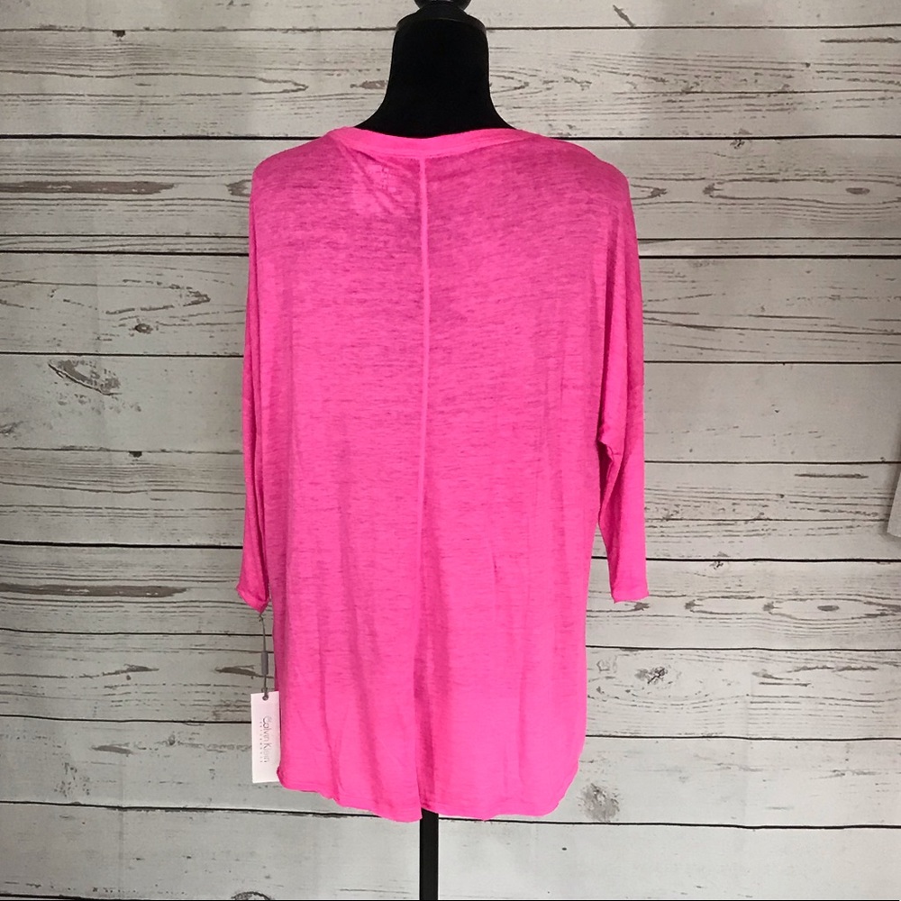 Calvin Klein Performance Long Sleeve Tee Shirt NWT - Picture 5 of 8